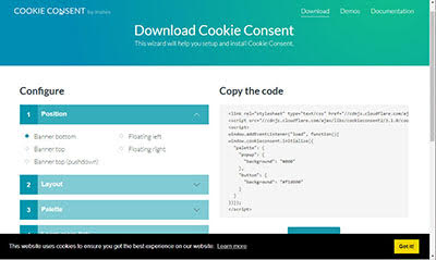 Cookies Consent